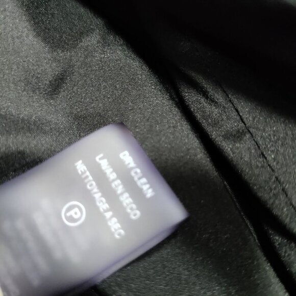 NWT Calvin Klein Womens Black Casual Velvet Blazer Size 24W - Picture 13 of 15